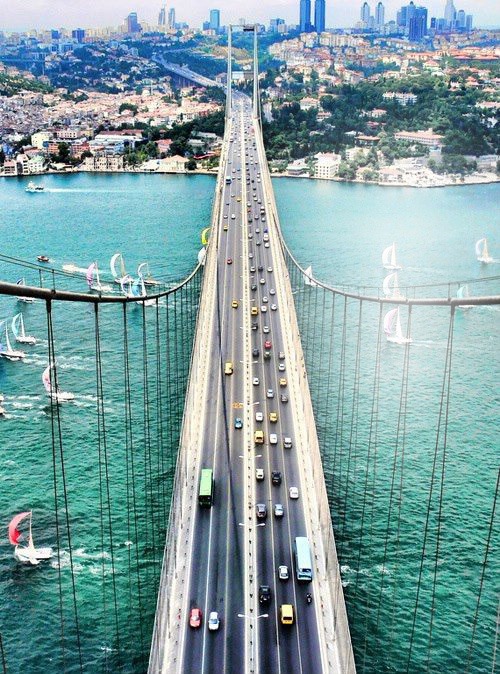 puente Istanbul Montaje fotografico