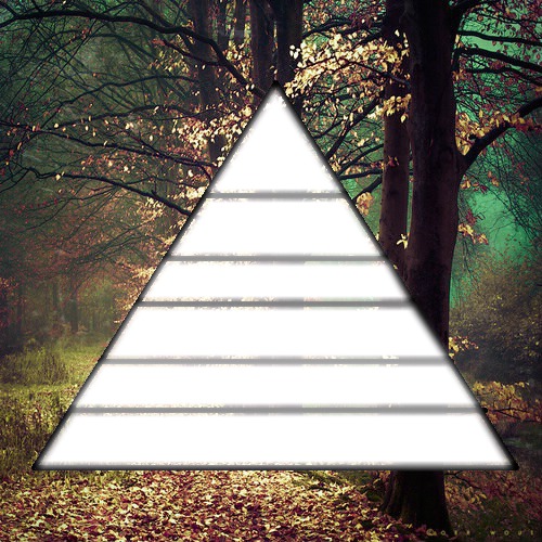 triangle kristal Fotomontáž
