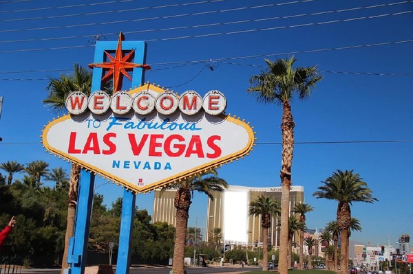 Las Vegas Fotomontaż