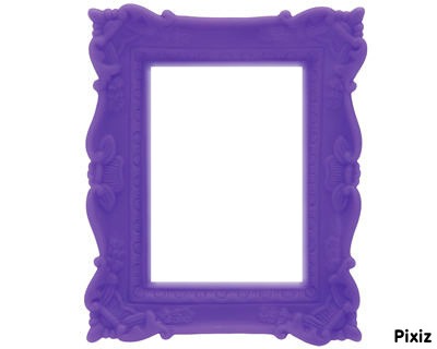 jolie cadre violet ! Montage photo