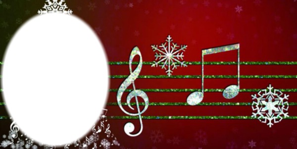 musica y navidad Φωτομοντάζ
