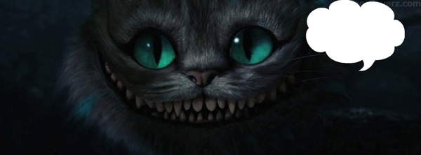gato sorridente Fotomontagem