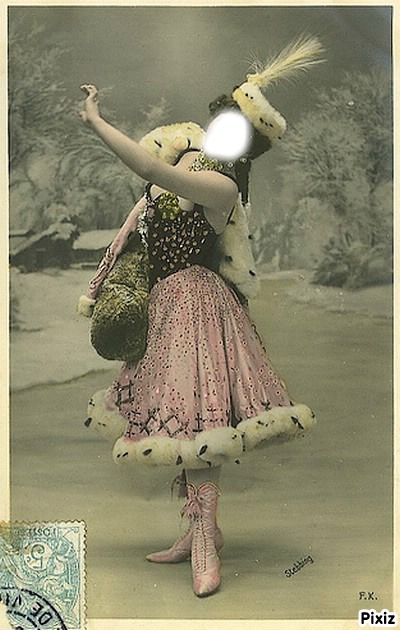 femme 1920 Fotomontage