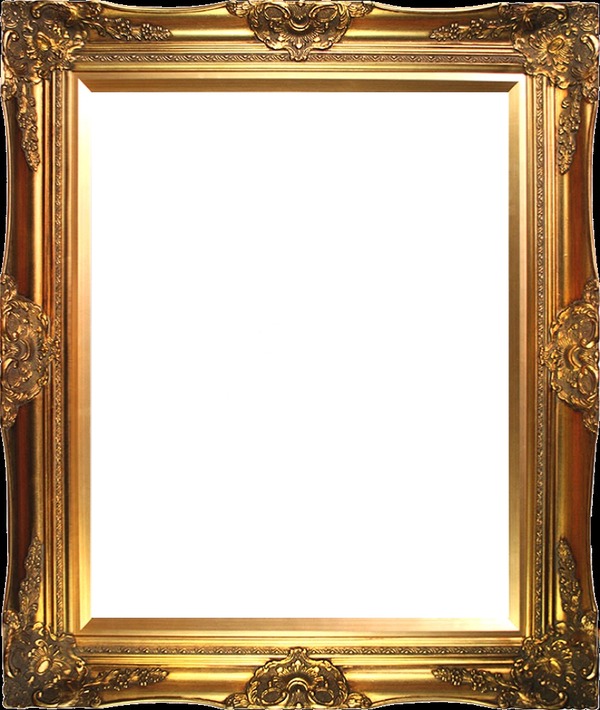 Victorian Gold Photo Frame Effect Fotomontage