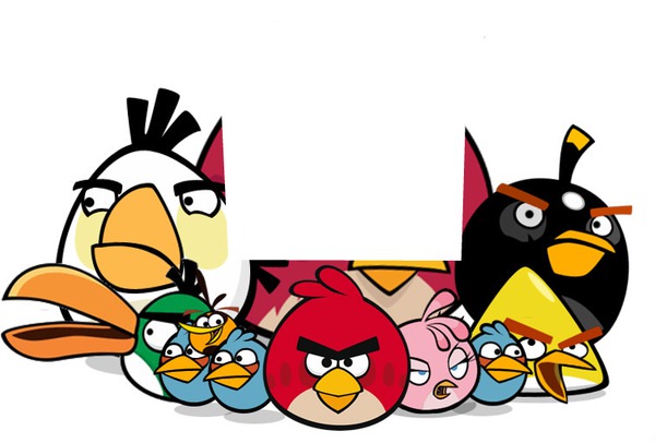 Angry Birds Photo frame effect