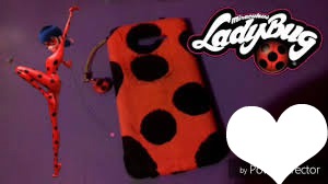 celular de ladybug Fotomontaggio