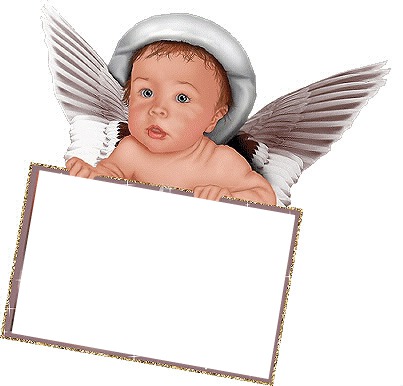 baby angel Fotomontaż