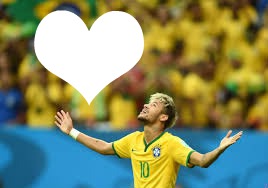 Neymar love YOU!! Montaje fotografico
