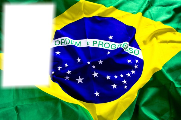 bandeira do brasil Fotomontage