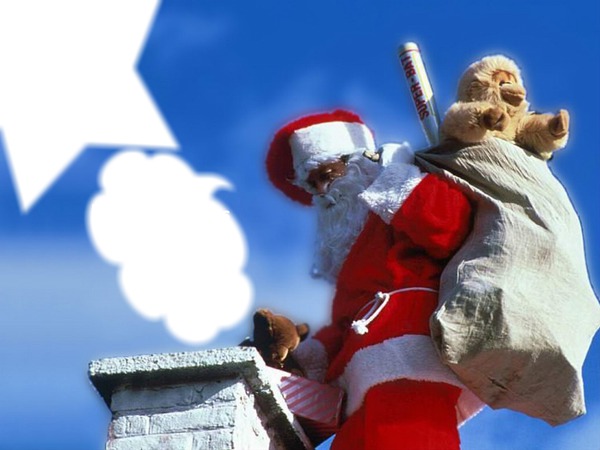 PERE NOEL Fotomontage