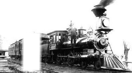 train Photo frame effect