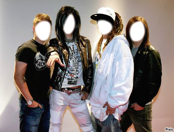 Tokio Hotel Photo frame effect