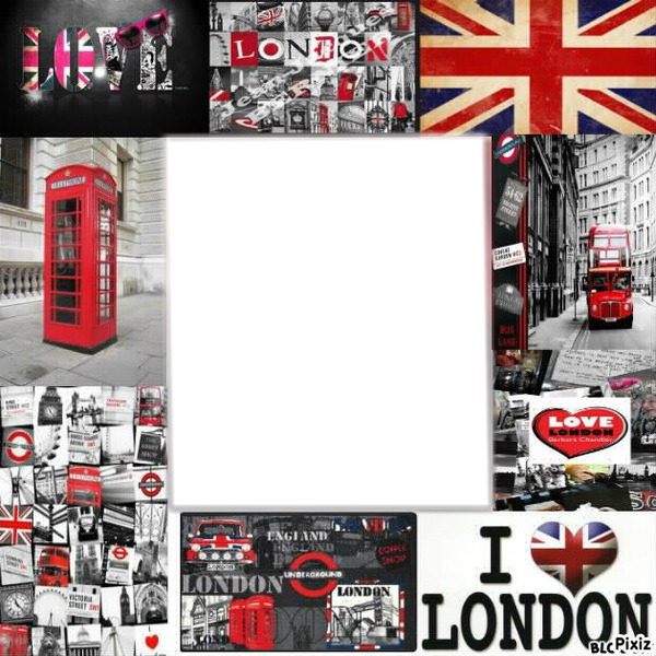 Cadre London Fotomontage