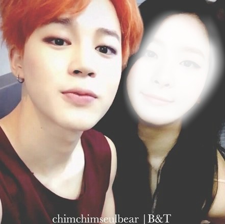 With Jimin <3 Photo frame effect
