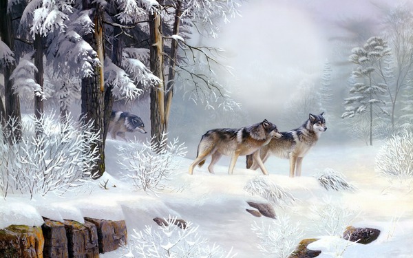 Wolf Fotomontāža