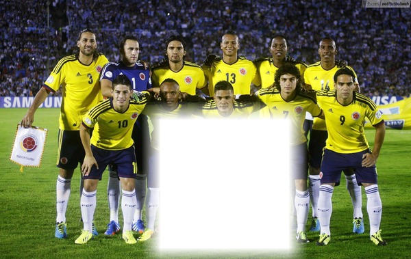 SELECCION COLOMBIA Photo frame effect