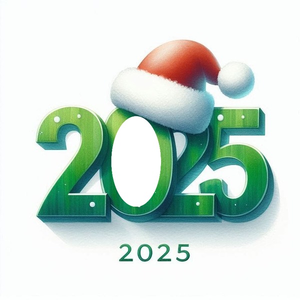 Feliz Año 2025. Design Template Pixiz