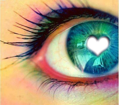 L'amour dans les yeux Fotomontāža
