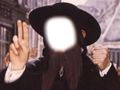 Rabbi Jaccob Fotomontage