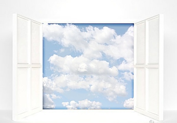 clouds Fotomontaggio