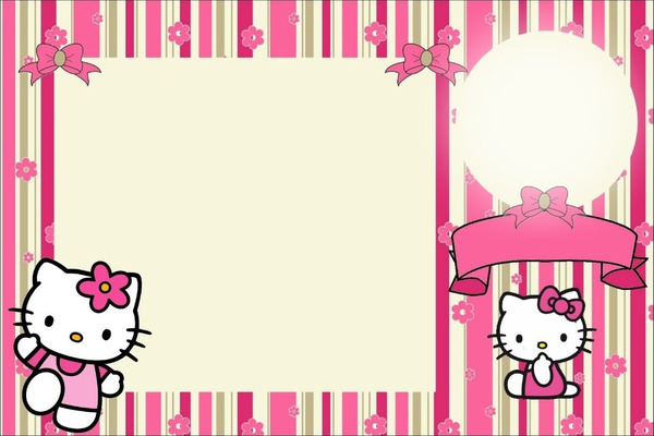 hello kitty フォトモンタージュ