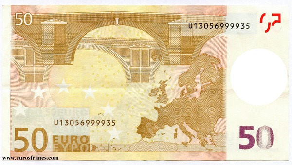 50 Euro フォトモンタージュ