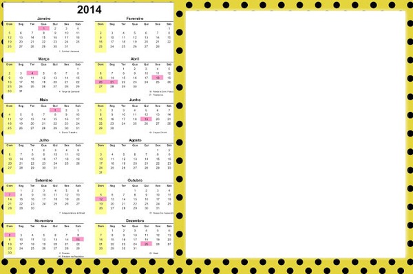 Calendario 2014 Φωτομοντάζ