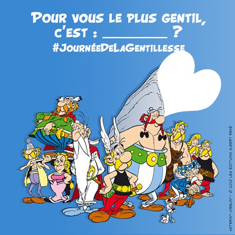 asterix et obelix Fotomontasje