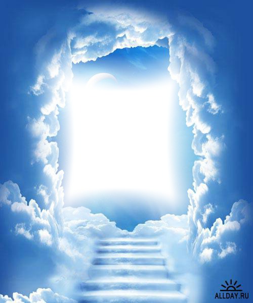 Heavens door way Photomontage
