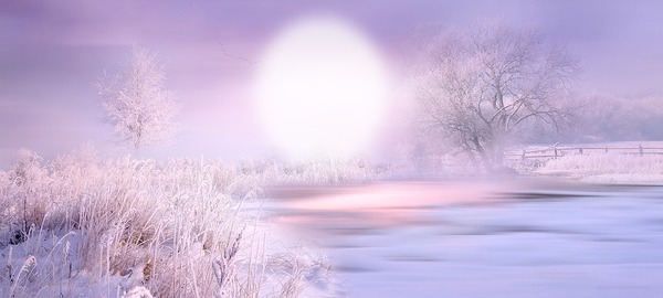 hiver Photomontage