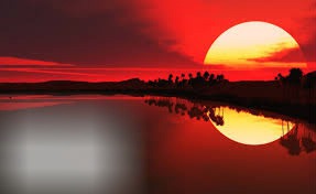 "Günbatımı" Manzara Fotomontáž