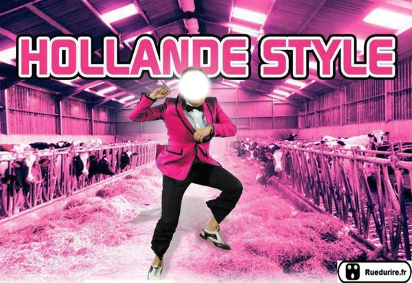 psy Hollande style Montage photo
