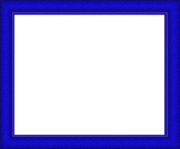 cadre bleu rectangulaire Fotomontagem