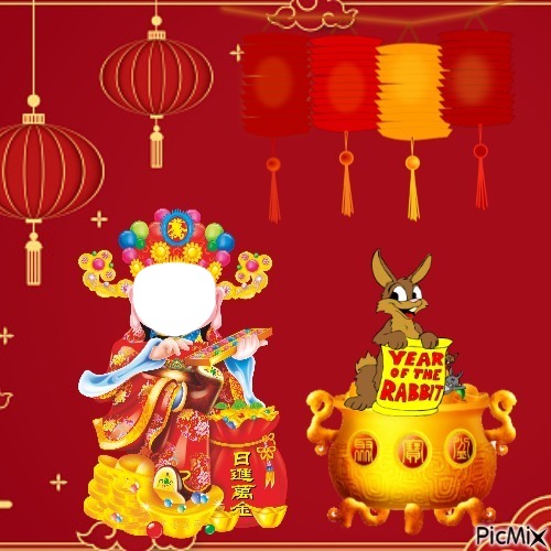 Chinese New Year Photomontage