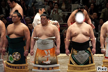 sumo Fotomontage