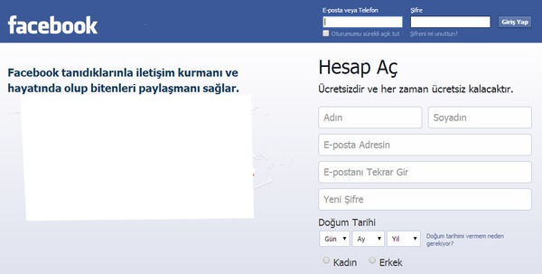 Facebook Türk Fotomontage