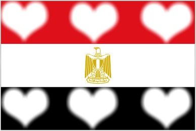 Egypt Heart Photo frame effect