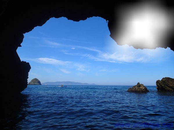 grotte Photo frame effect