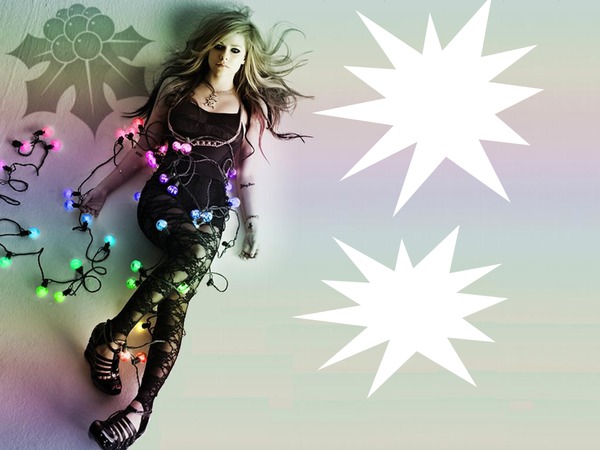 Avril Lavigne suas fotos Φωτομοντάζ