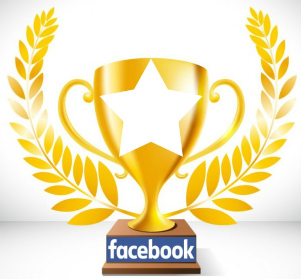 Facebook troféu Valokuvamontaasi