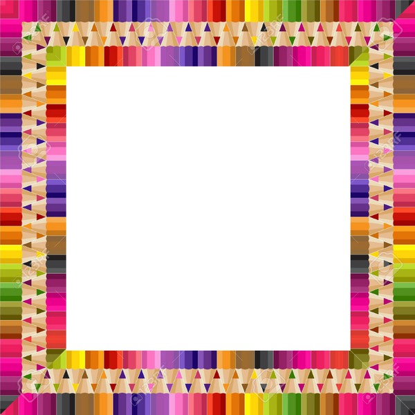 cadre crayons 2019 Photo frame effect