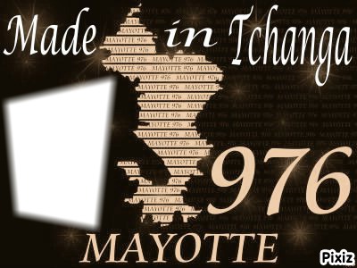 mayotte Photo frame effect