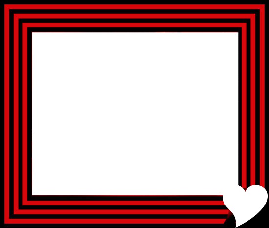 kırmızı frame Fotomontaggio