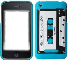 iphone casset tape cases Photo frame effect