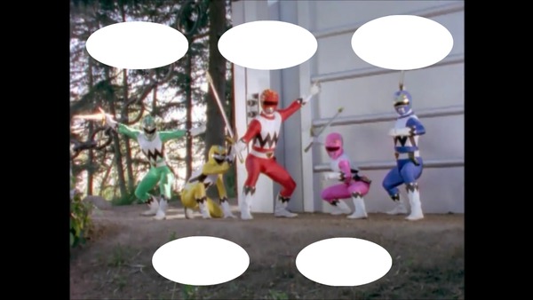 Power Rangers Lost Galaxy 5 Photos Montage photo