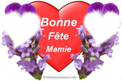 fete mamie Photo frame effect