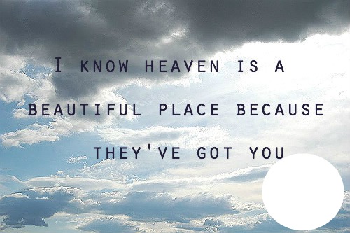 bet heaven is beautiful Montage photo