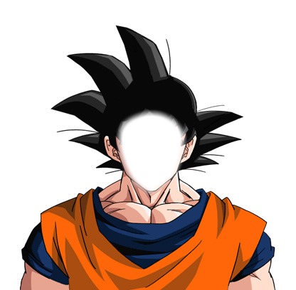 goku Fotomontaż