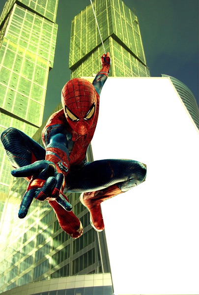 Spiderman Fotomontage
