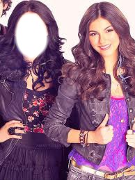 Victoria Justice And Liz Gillies Photo frame effect